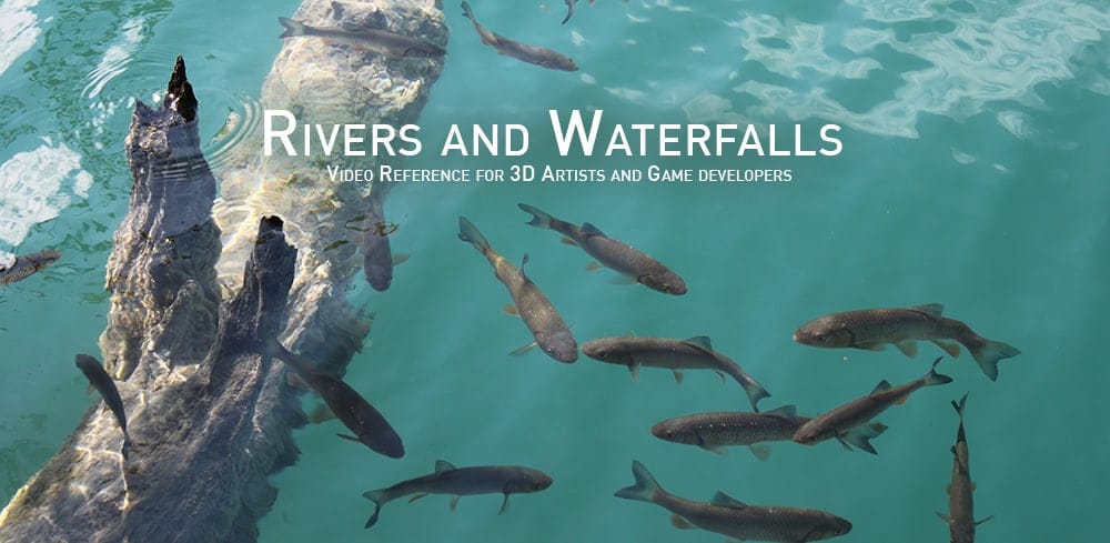 Rivers and Waterfalls – Video Reference for 3D Artists and Game developers